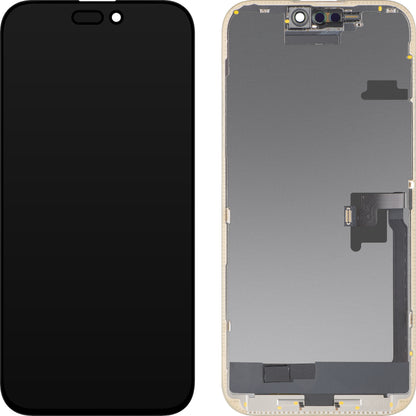 Display med Touchscreen MP kompatibel med Apple iPhone 16 Pro Max, med Ram, OLED FHD Diagnostic Version, Svart