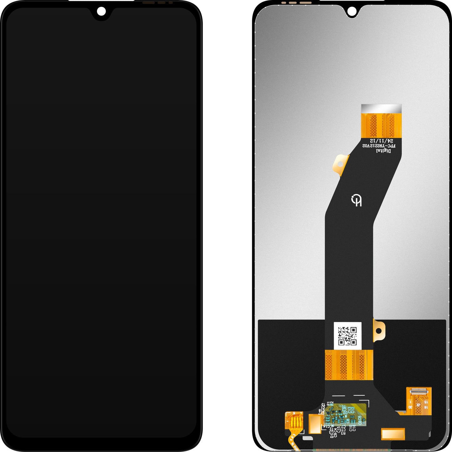 MP Touchscreen Display compatible with ZTE Blade V70 Max