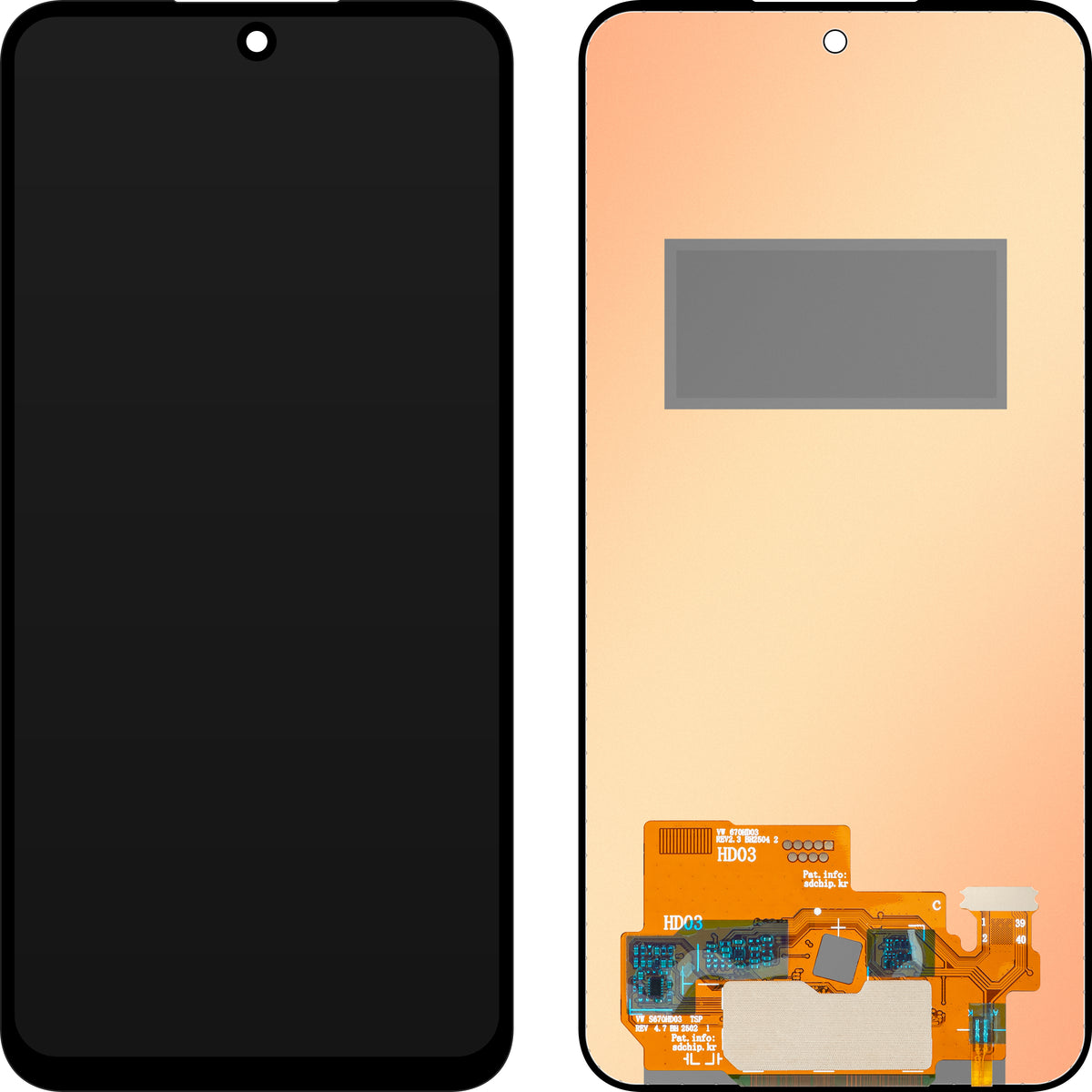 MP Touchscreen-display kompatibel med Samsung Galaxy A36 A366 / A56 A566 / A37 5G