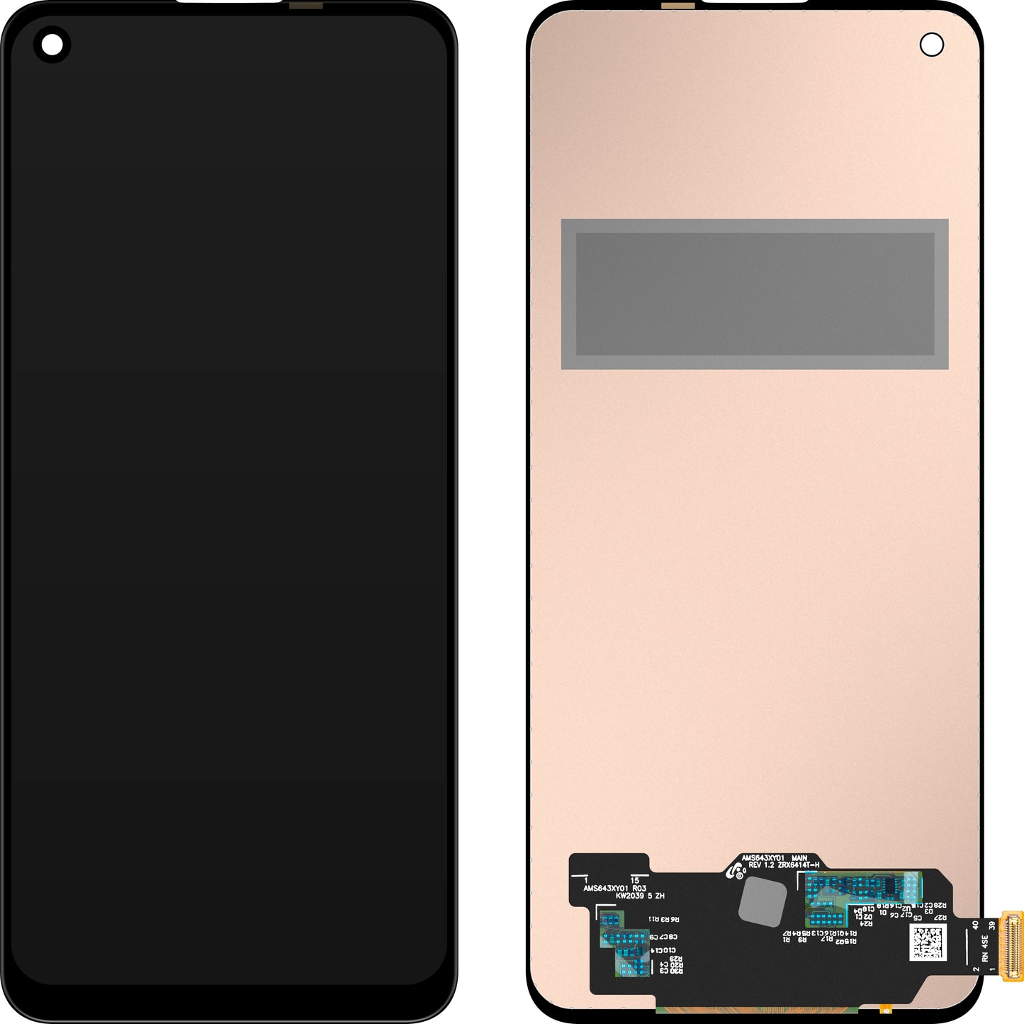 MP Touchscreen-display kompatibel med Realme 8
