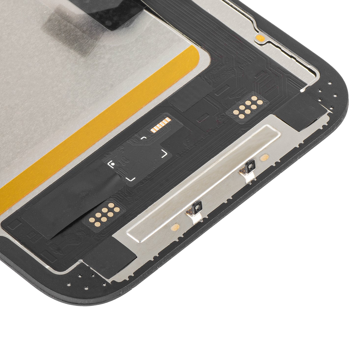 Display med Touchscreen MP kompatibel med Apple iPhone 14, med Ram, Soft OLED IC Movable FHD-version, Svart