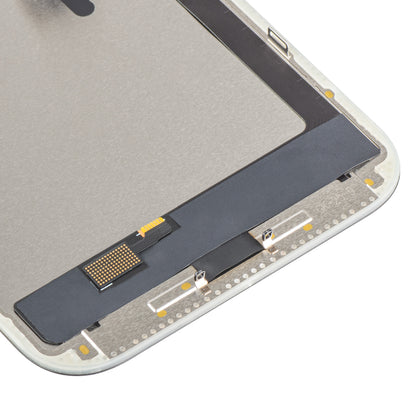 MP Touchscreen-display kompatibelt med Apple iPhone 16 Pro Max, med ram, OLED FHD IC flyttbar version, svart, swap