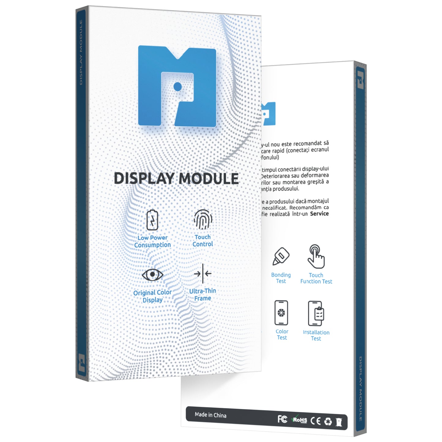 Display med MP Touchscreen kompatibel med Xiaomi Poco M4 Pro / Redmi Note 11 / Note 11S / Note 12S, OLED-version