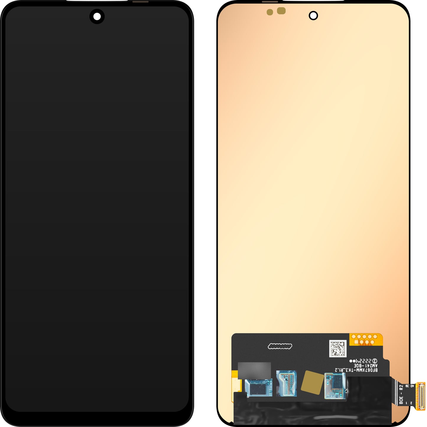 Display med Touchscreen MP kompatibel med OnePlus 10R / 10T, OLED-version