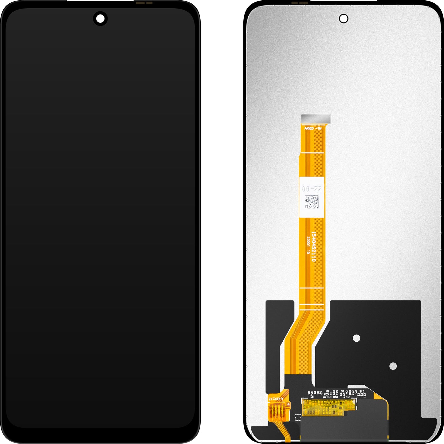 Display med Touchscreen MP kompatibel med OnePlus Nord CE 3 Lite
