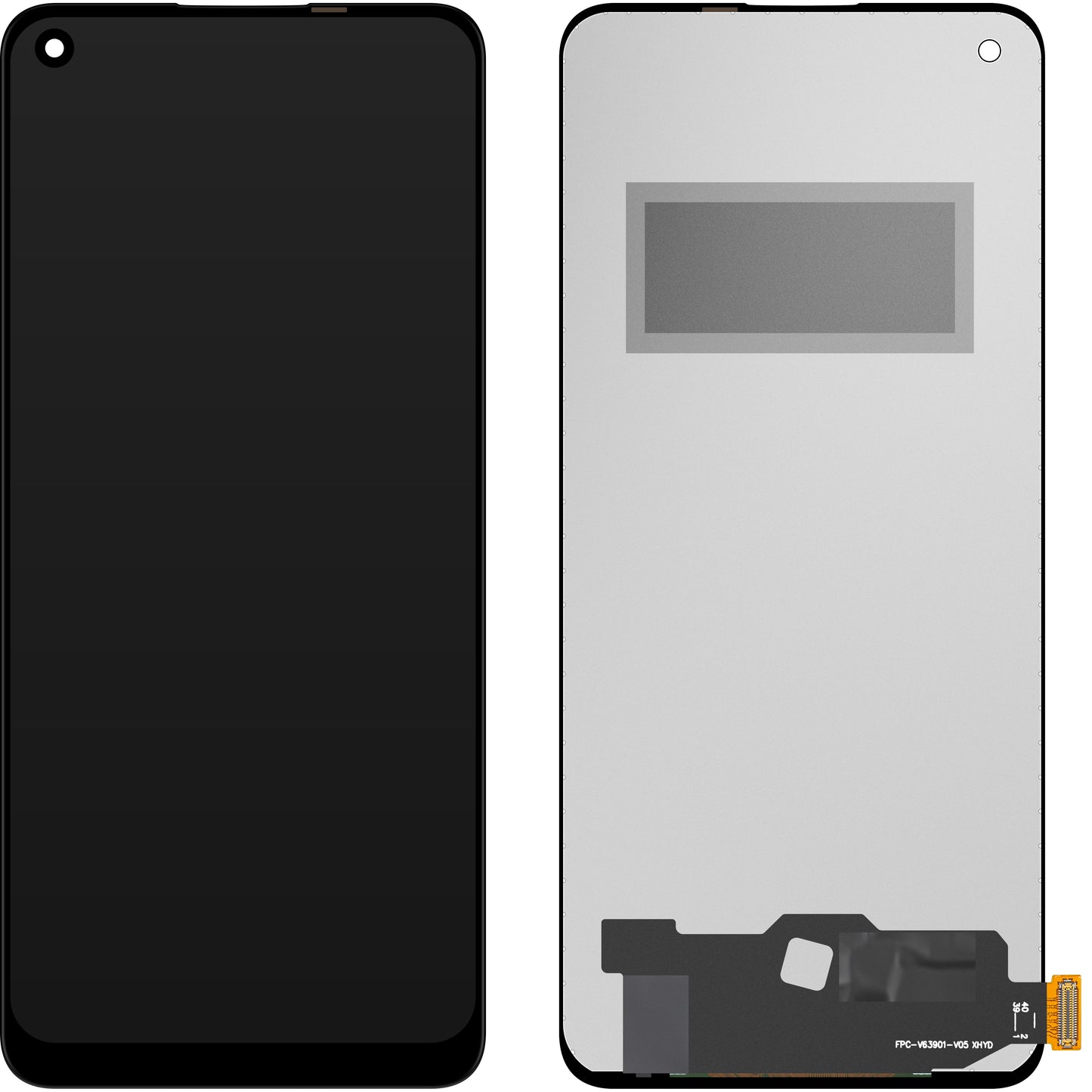 Display med Touchscreen MP kompatibel med OnePlus Nord N20 5G