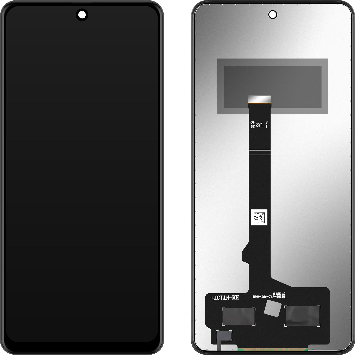 Display med Touchscreen MP kompatibel med Xiaomi Redmi Note 14 Pro 5G / Note 14 Pro+ 5G
