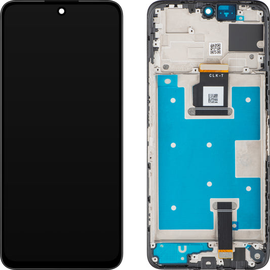 Display med Touchscreen MP kompatibel med Honor 90 Smart / X7b 4G, med Ram, Svart