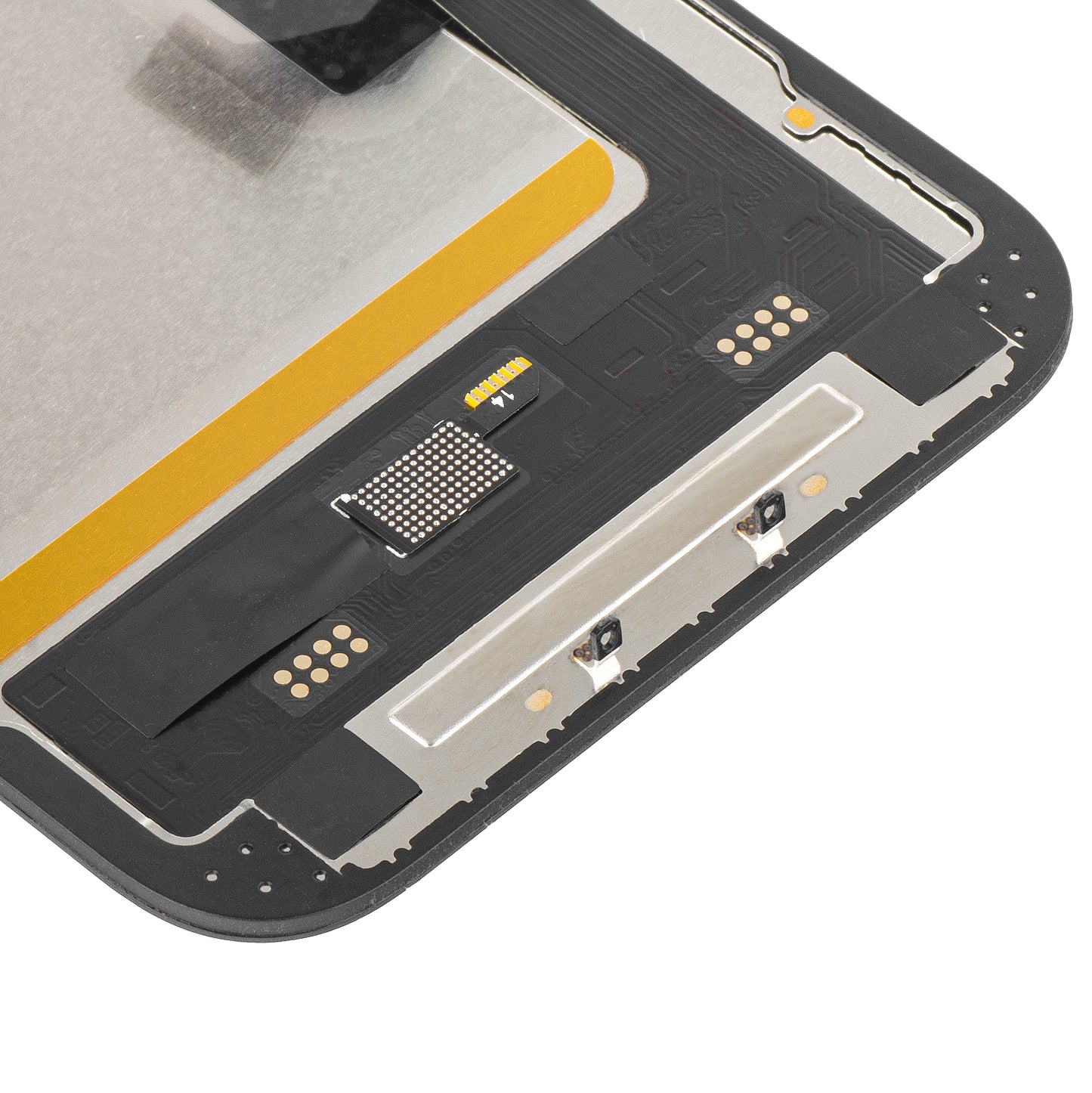 Display med Touchscreen MP kompatibel med Apple iPhone 14, med Ram, Soft OLED IC Movable FHD-version, Svart