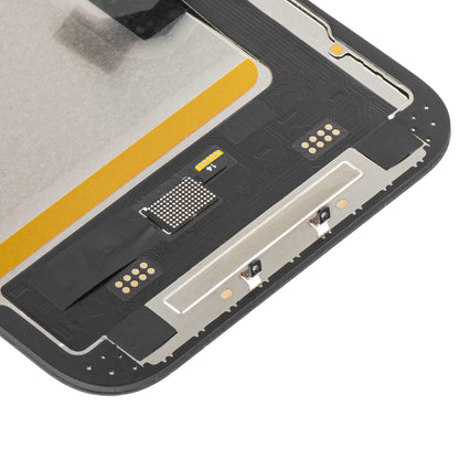 Display med Touchscreen MP kompatibel med Apple iPhone 14, med Ram, Soft OLED IC Movable FHD-version, Svart