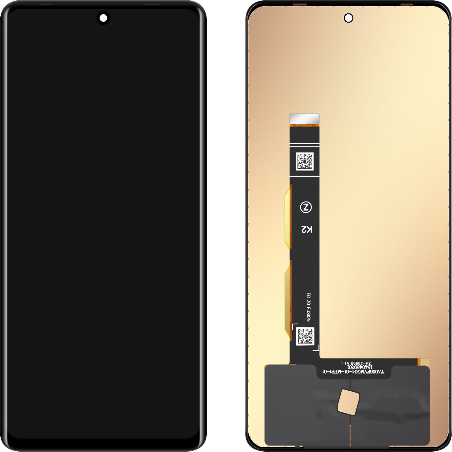 MP Touchscreen Display compatible with Motorola Edge 30 Fusion