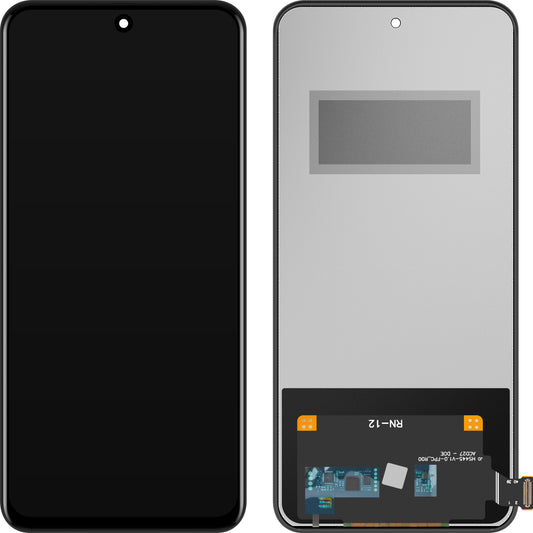 Display med Touchscreen MP kompatibel med Oppo Reno12 Pro
