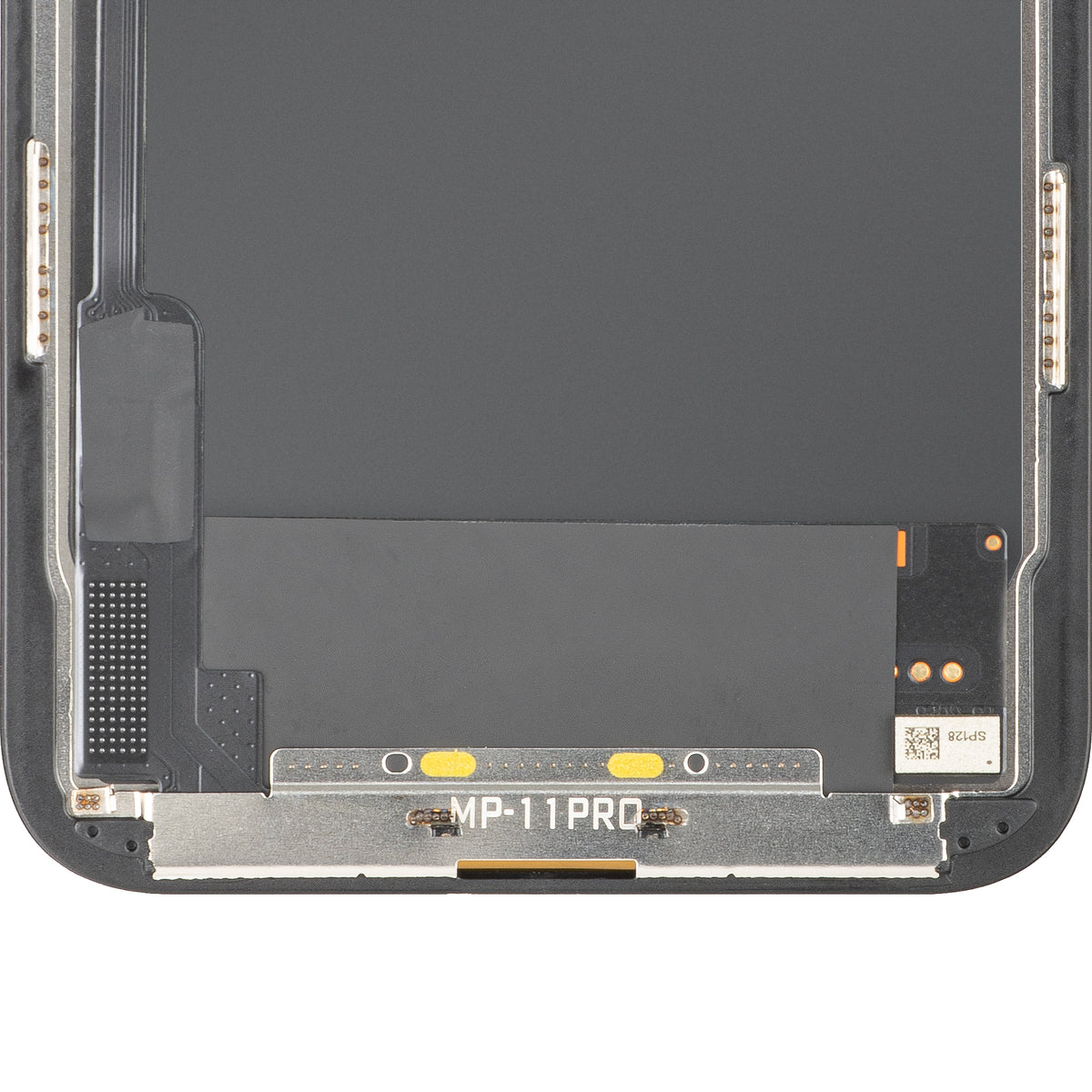 MP Touchscreen-display kompatibelt med Apple iPhone 11 Pro, med ram, OLED FHD IC Movable-version, svart