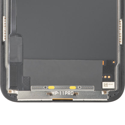 MP Touchscreen-display kompatibelt med Apple iPhone 11 Pro, med ram, OLED FHD IC Movable-version, svart