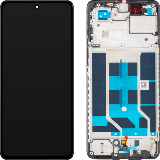 Display med Touchscreen OnePlus Nord CE4 Lite, med Ram, Svart, Service Pack 621029000221