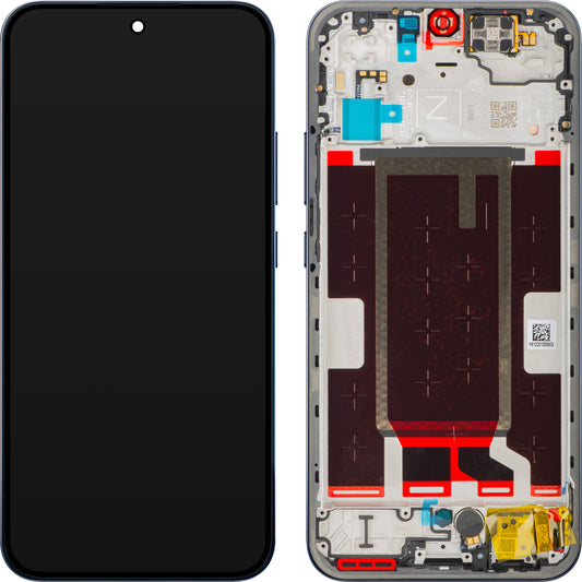 Display med Touchscreen Oppo Reno15 F, med Ram, Marinblå (Twilight Blue), Service Pack 621029000800
