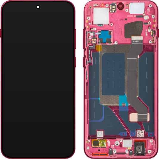 Display med Touchscreen Oppo Find X9, med Ram, Magenta (Velvet Red), Service Pack 621029000718