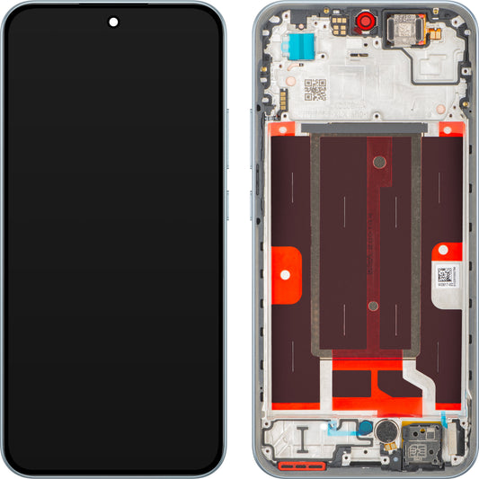 Display med Touchscreen Oppo A6 Pro 5G, med Ram, Grå (Lunar Titanium), Service Pack 621029000655