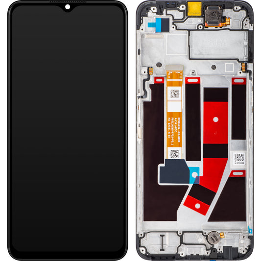 Touchscreen-display Oppo A57 5G, med ram, svart, återförseglad 4130239