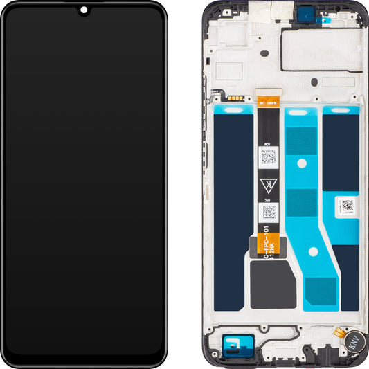 Display med Touchscreen Realme C53, med Ram, Svart (Mighty Black), Swap 621029000039