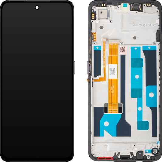 Display med Touchscreen Realme C75, med Ram, Brun Service Pack 621029000365