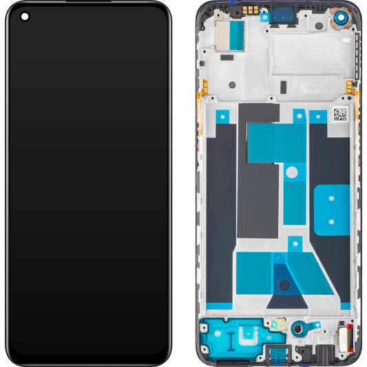 Touchscreen-display Realme 9, med ram, svart, swap 4130176