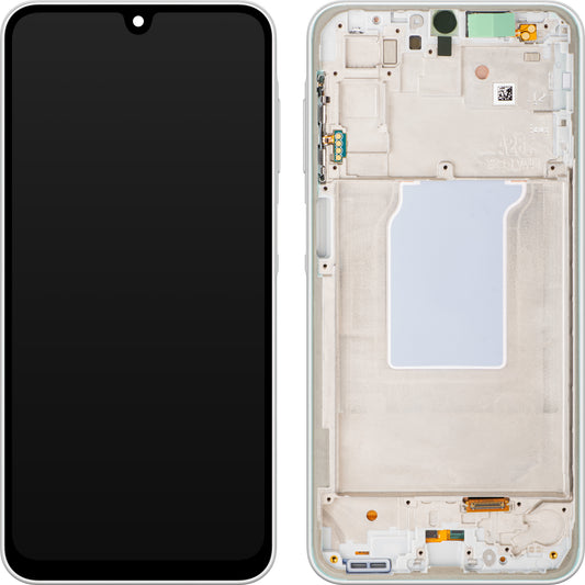 Display med Touchscreen Samsung Galaxy A26 A266, med Ram, Vit, Service Pack GH82-37049B