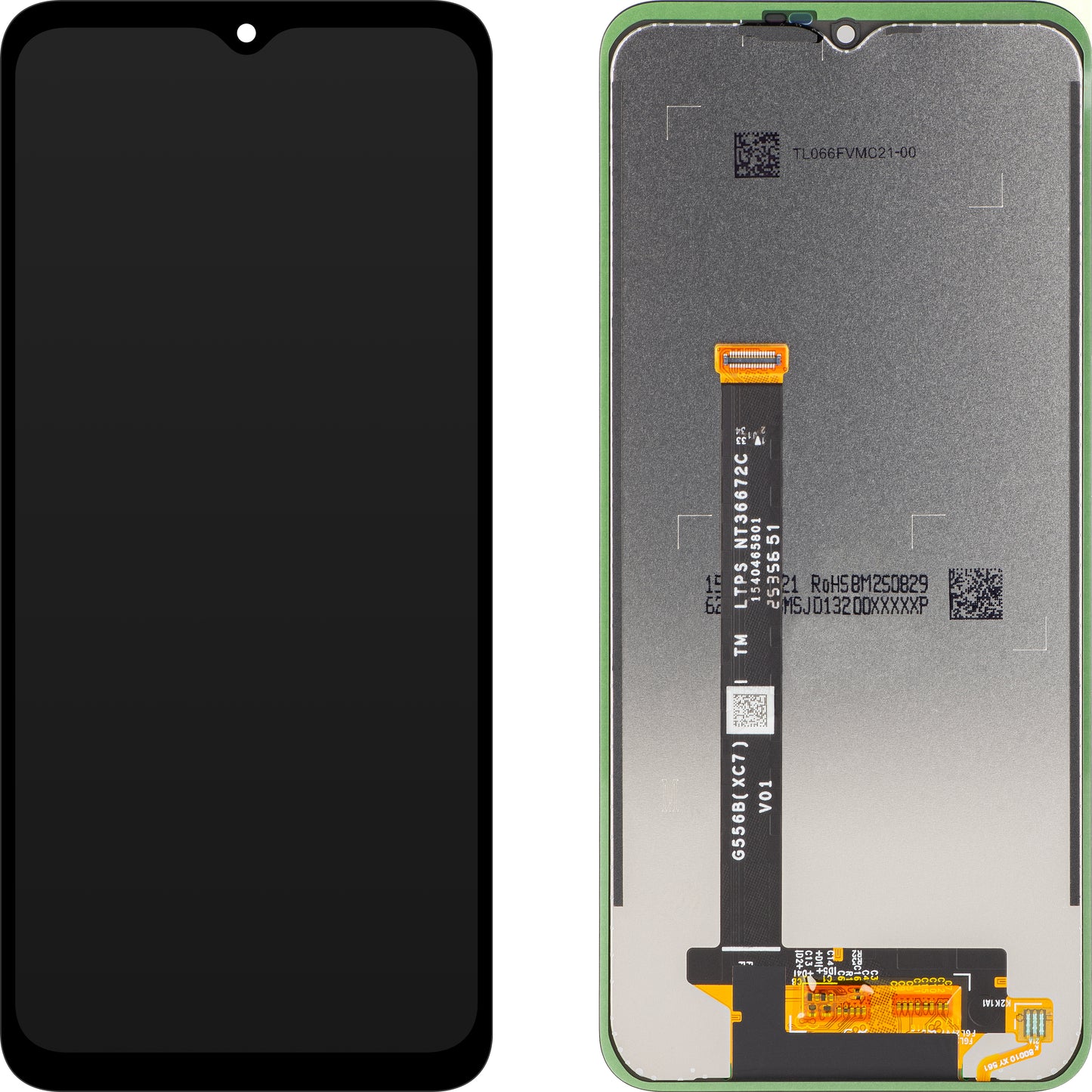 Display med Touchscreen Samsung Galaxy Xcover7 G556, Service Pack GH82-33686A