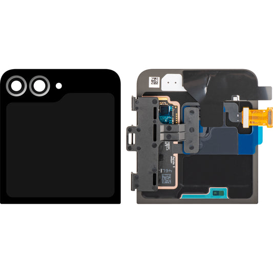 Display med Touchscreen Samsung Galaxy Z Flip6 F741, Sub Outer, Silver (Silver Shadow), Service Pack GH97-30012A