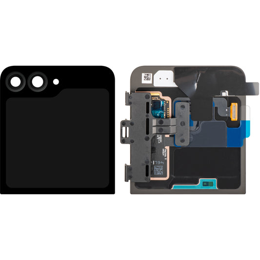 Display med Touchscreen Samsung Galaxy Z Flip7 FE F761, Sub Outer, Svart, Service Pack GH97-30985A
