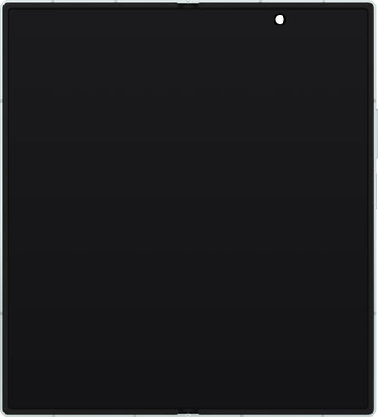 Samsung Galaxy Z Fold7 F966 Touchscreen-display med ram, under inner, grön (mint), Service Pack GH82-37548D