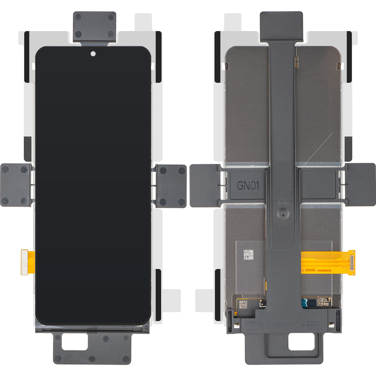 Samsung Galaxy Z Flip7 FE F761 Touchscreen-display, Under Inner, Service Pack GH82-37735A