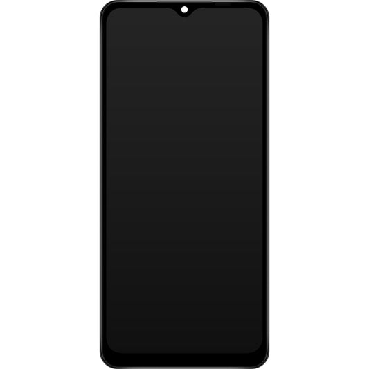 Touchscreen-display Samsung Galaxy A12 Nacho A127, med ram, svart, återförseglad GH82-26486A