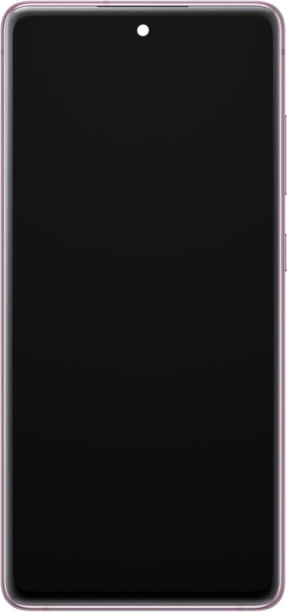 Skärm med pekskärm Samsung Galaxy S20 FE G780, med ram, lila, Swap GH82-24219C