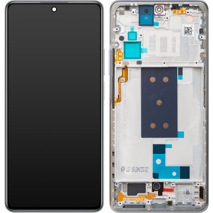 Touchscreen-display Xiaomi 11T, med ram, grå (Meteorite Gray), Swap 560004K11R00