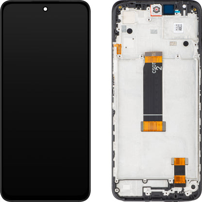 Xiaomi Redmi Redmi 12 Pekskärm med ram, svart, Service Pack 560002M19A00 
