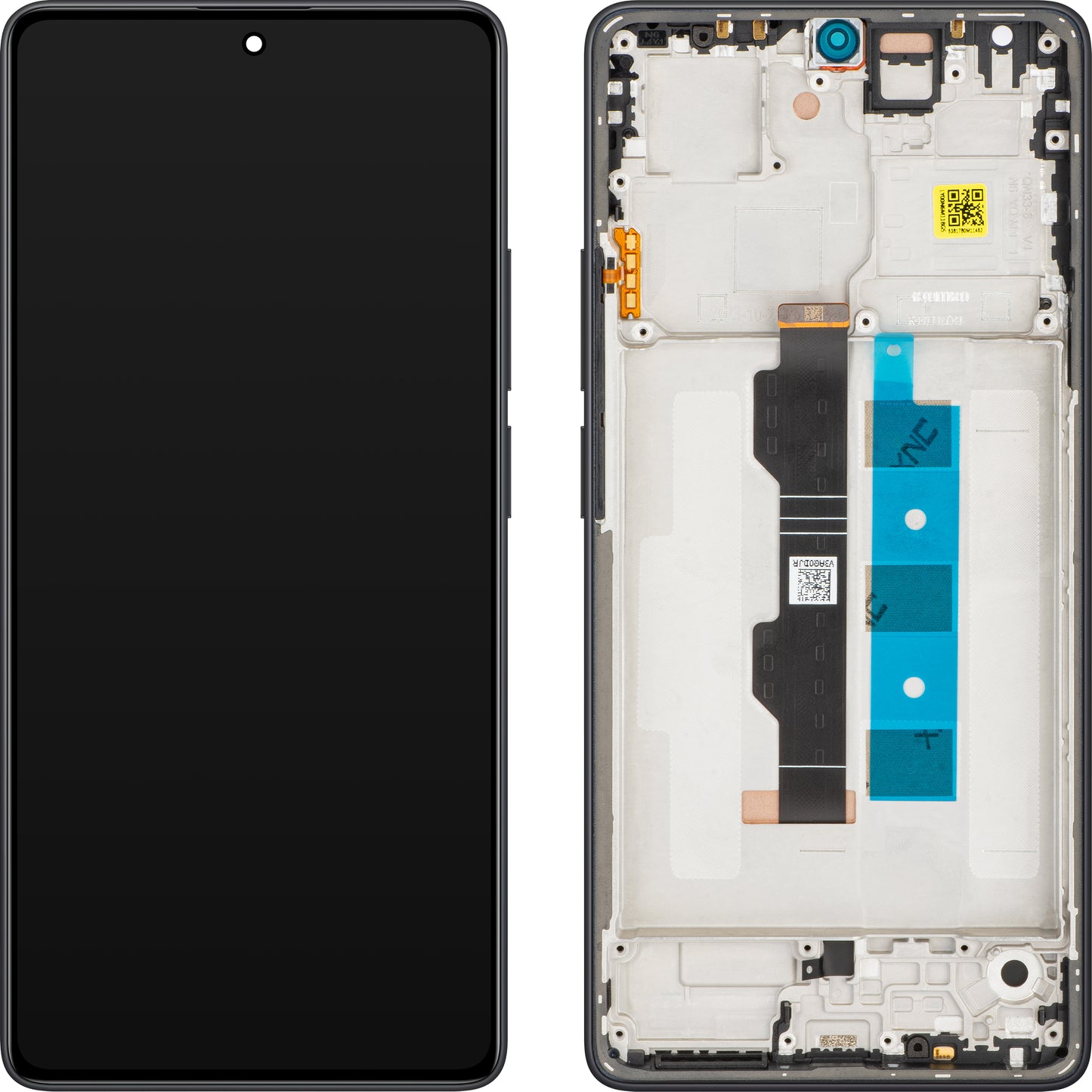 Xiaomi Redmi Note 13 Pro 4G Pekskärm Xiaomi Redmi Note 13 Pro 4G, med ram, svart (midnattssvart), Service Pack 56000300N600 