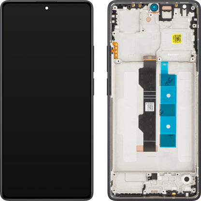 Xiaomi Redmi Note 13 Pro 4G Pekskärm Xiaomi Redmi Note 13 Pro 4G, med ram, svart (midnattssvart), Service Pack 56000300N600 