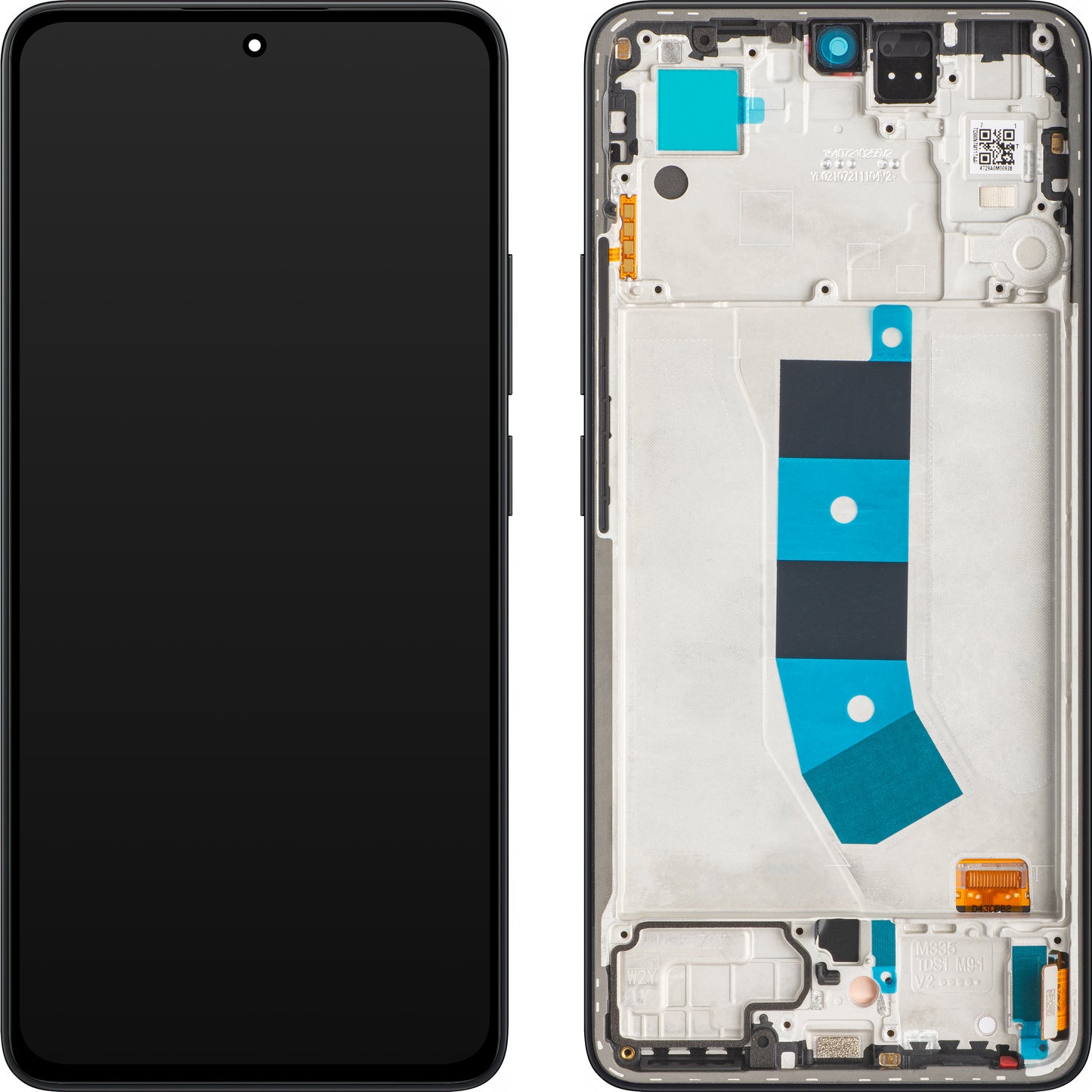 Pekskärm Xiaomi Redmi Note 13 4G, med ram, Midnight Black, Service Pack 56000400N700 