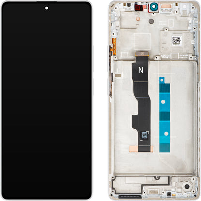 Display med Touchscreen Xiaomi Redmi Note 13 5G, med Ram, Vit (Arctic White), Service Pack 5600040N1700