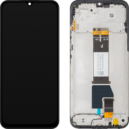 Display med Touchscreen Xiaomi Redmi 15C 5G, med Ram, Svart, Service Pack 56000200P1500