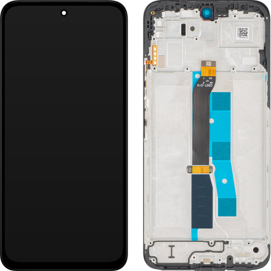 Touchscreen-display Xiaomi Redmi 15 5G, med ram, svart, Swap 56002500O1900