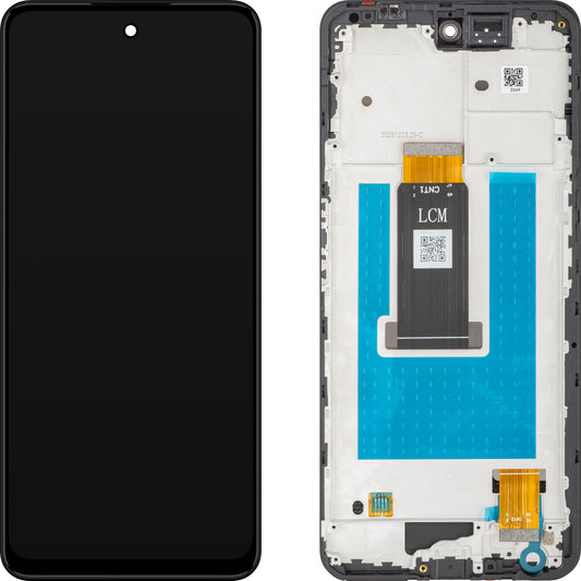 Touchscreen-display ZTE nubia Neo 3, med ram, svart, Service Pack 123449501100