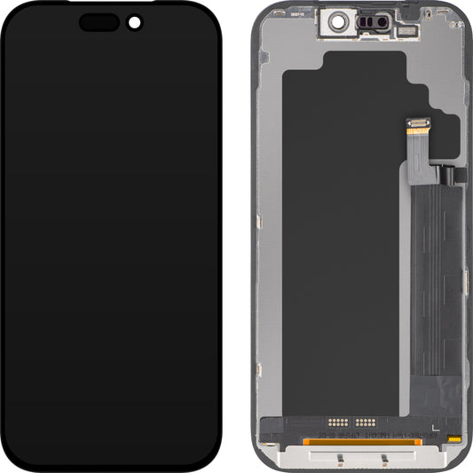 Display med Touchscreen ZY för Apple iPhone 17 Pro, med Ram, LCD In-Cell IC Movable-version, Svart
