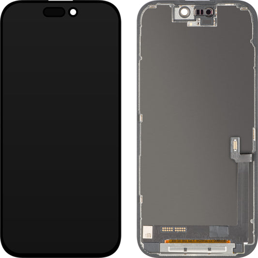 Display med Touchscreen ZY för Apple iPhone 17, med Ram, LCD In-Cell IC Movable-version, Svart