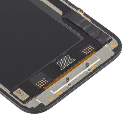 ZY Touchscreen Display for Apple iPhone 15 Pro, with Frame, In-Cell IC Movable LCD Version, Black 