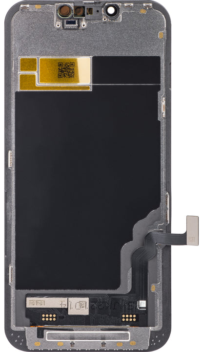 Pekskärmsdisplay JK för Apple iPhone 13, med ram, In-Cell LCD-version, svart