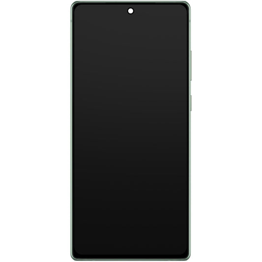 Pekskärm Samsung Galaxy Note 20 5G N981 / Note 20 N980, med ram, Grön, Service Pack GH82-23495C