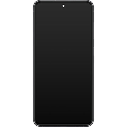 Pekskärm Samsung Galaxy S21 FE 5G G990, med ram, grå, Service Pack GH82-2656590A