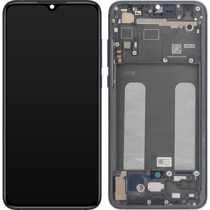 Display med Touchscreen Xiaomi Mi 9 Lite, med Ram, Grå, Service Pack 560610118033